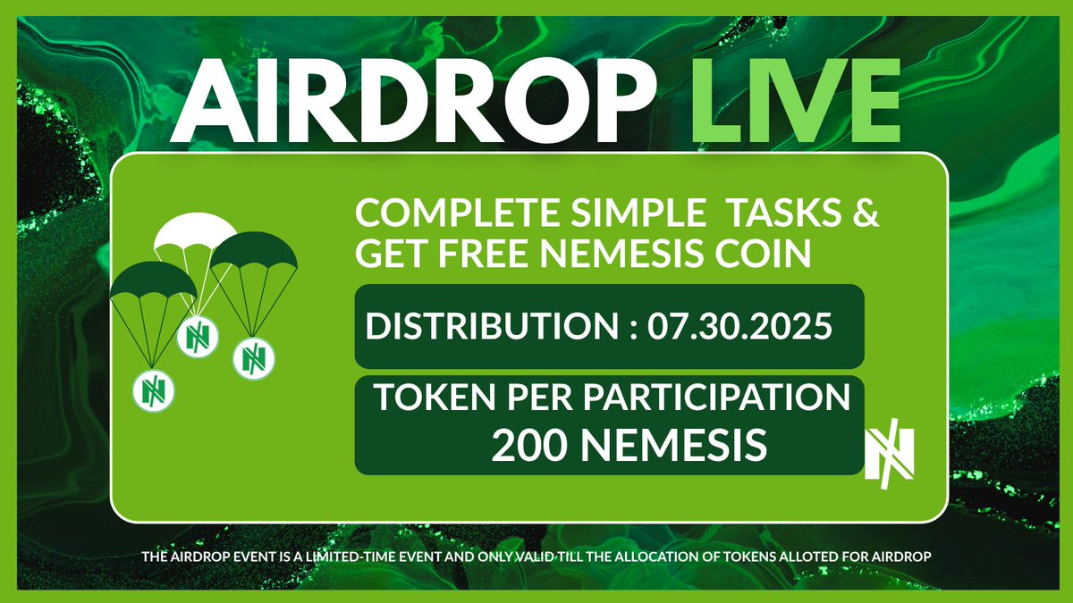 Grab Your Nemesis Airdrop Now!