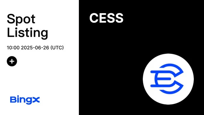 Resa Network $Cess Debuts On Bingx Exchange June 26, 2025