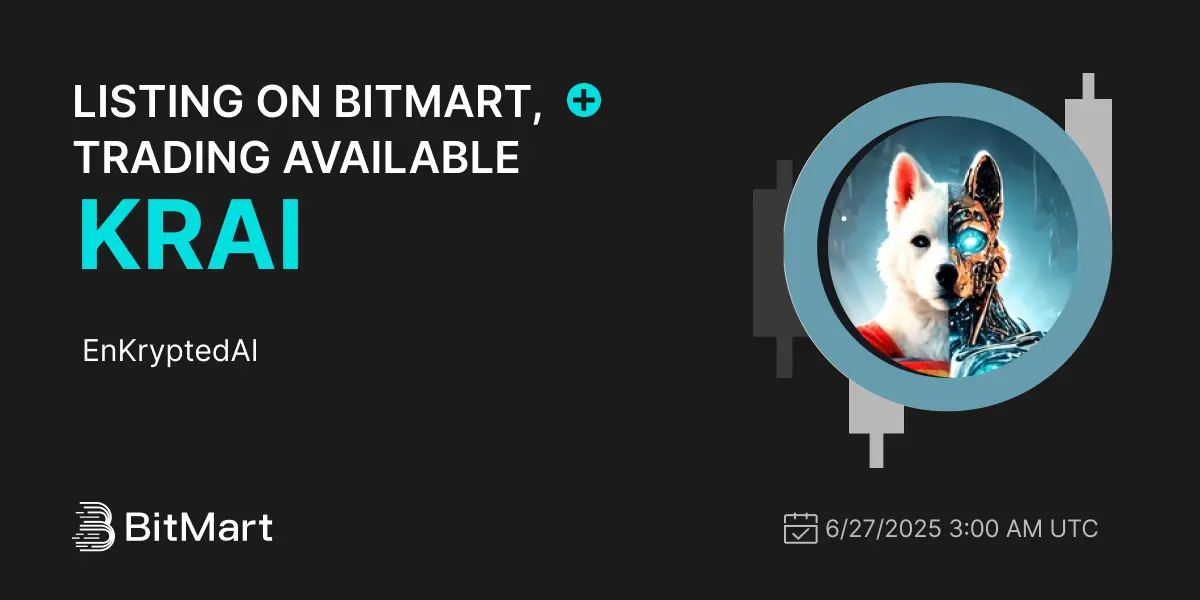 Grab $Krai On Bitmart Starting June 27, 2025!