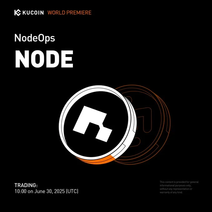 Nodeops $Node Launches On Kucoin: Mark Your Calendar For June 30!-Bitrabo Nodeops $Node Launches On Kucoin: Mark Your Calendar For June 30!