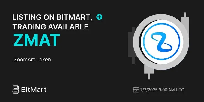 Zoomart $Zmat Set For Bitmart Listing On July 2, 2025-Bitrabo Zoomart $Zmat Set For Bitmart Listing On July 2, 2025