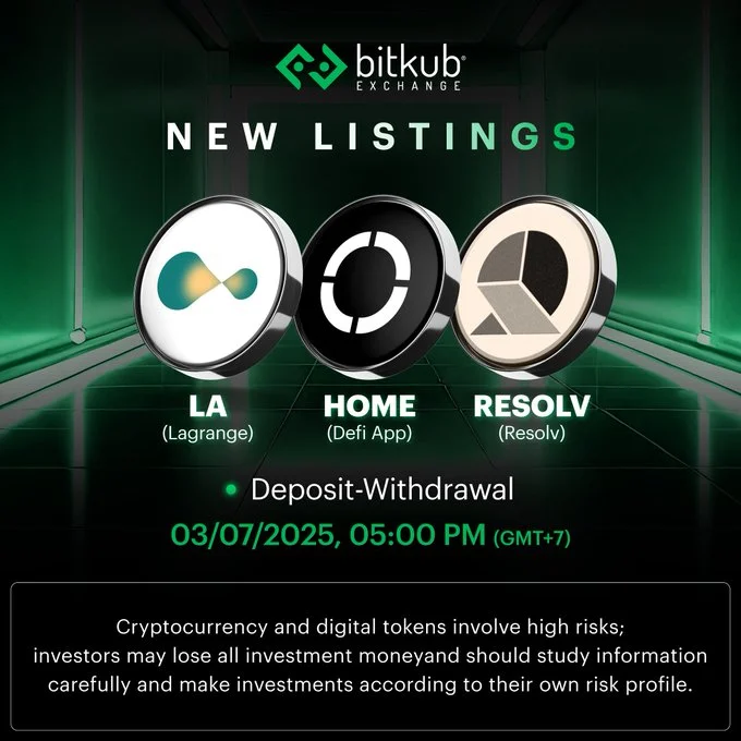 Lagrange $La Set For Bitkub Exchange Launch On July 4, 2025