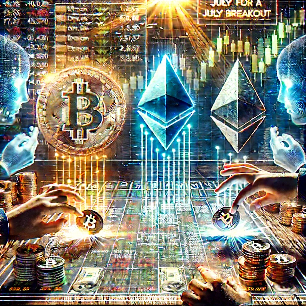 Options Traders Bet On July Breakout: Bitcoin Vs. Ethereum