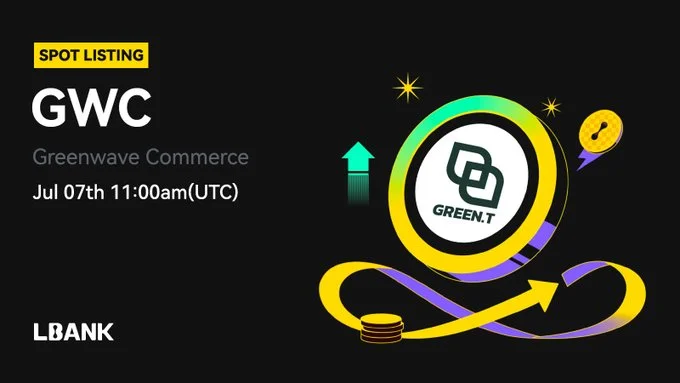 Greenwave Commerce $Gwc Launches On Lbank Exchange July 7Th