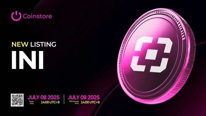 Initverse $Ini Launching On Coinstore Exchange July 8, 2025-Bitrabo Initverse $Ini Launching On Coinstore Exchange July 8, 2025