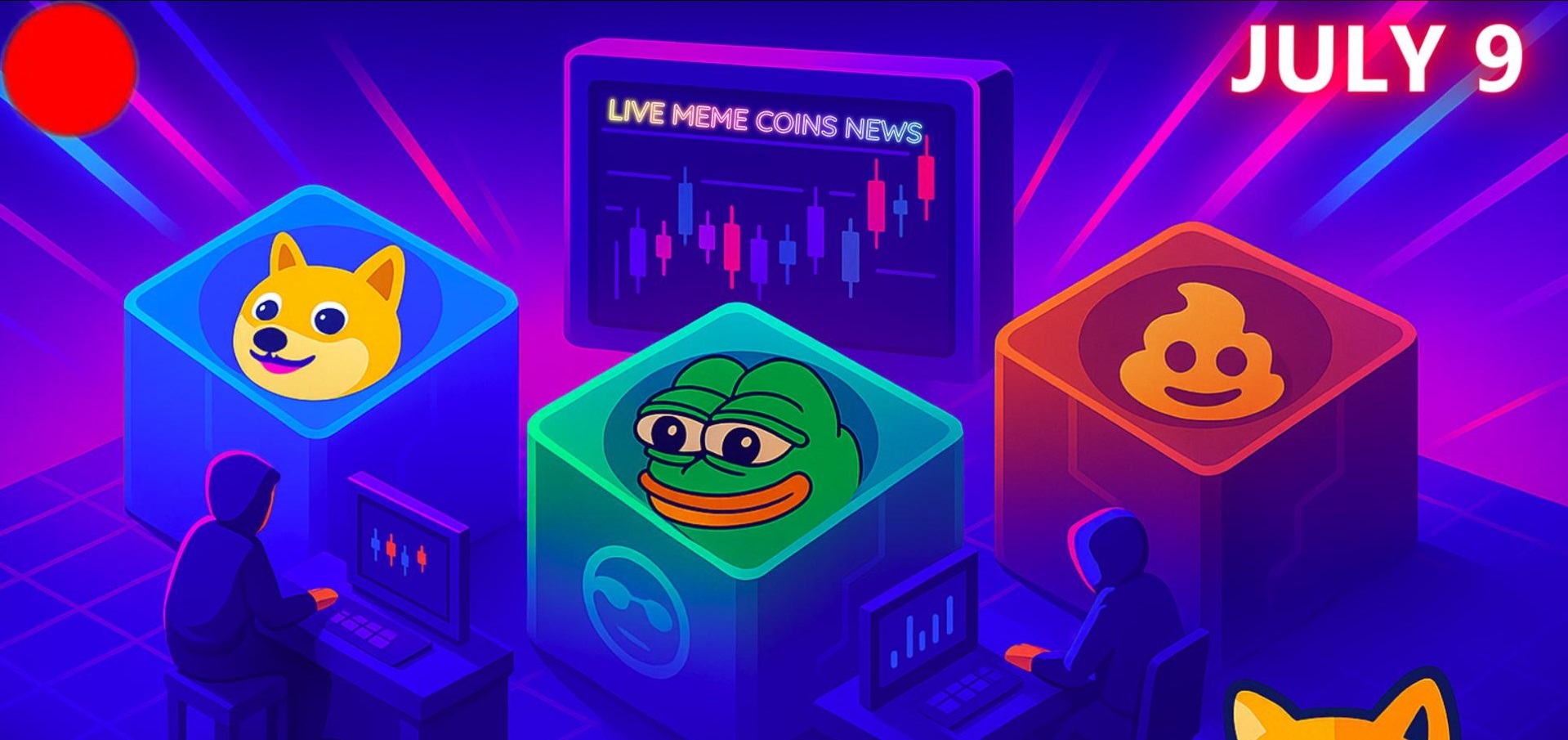 Top Meme Coin Updates You Can’T Miss Today (July 9)