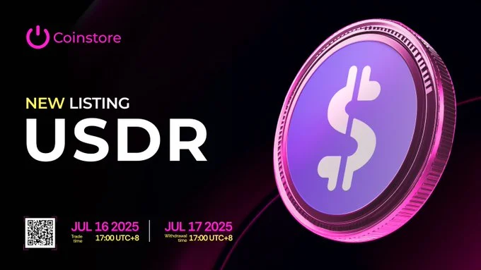 Stablr Usd $Usdr Launching On Coinstore July 16, 2025