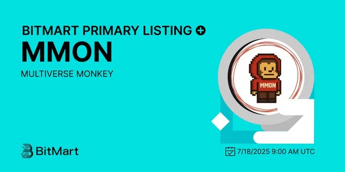 Get Ready: $Mmon Hits Bitmart On July 18, 2025!