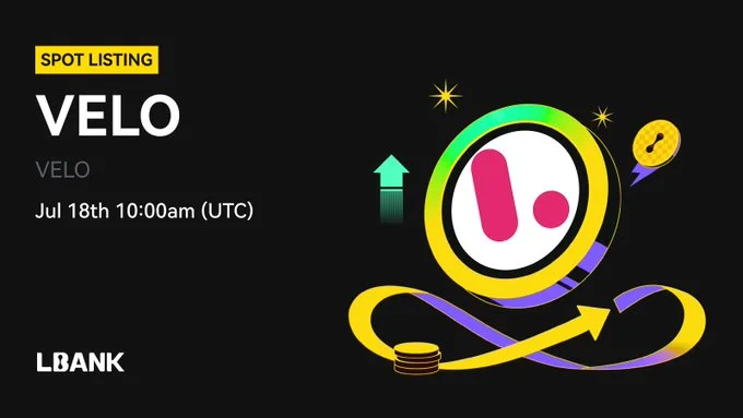 Velo $Velo Debuts On Lbank Exchange July 18, 2025