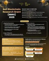 Seize The 2025 Bali Blockchain Research Grant Opportunity