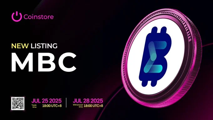 Microbitcoin $Mbc Launching On Coinstore July 25, 2025