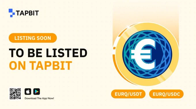Quantoz $Eurq Launching On Tapbit Exchange June 22, 2025