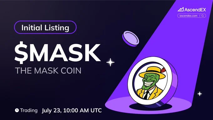 Mask Coin $Mask Launches On Ascendex July 23, 2025