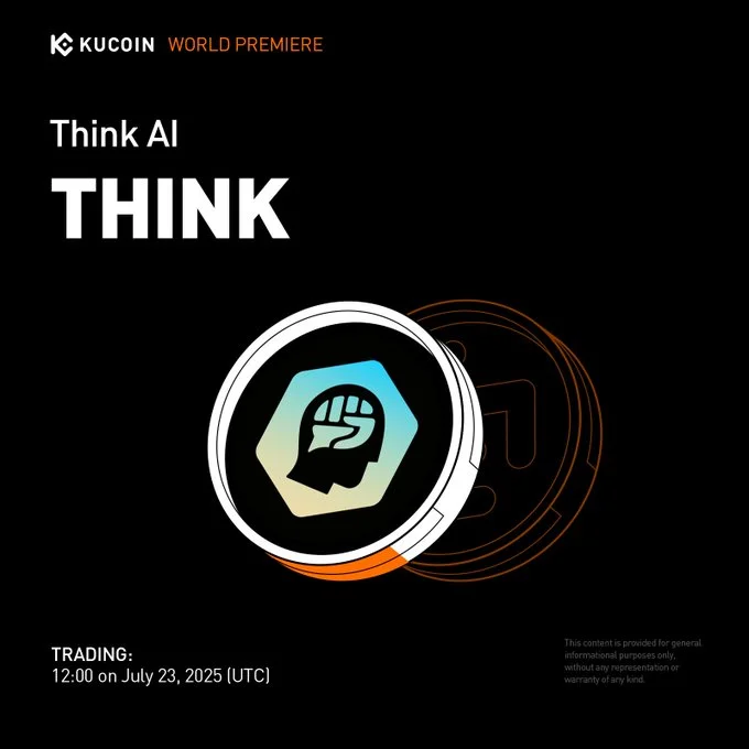 $Think Set For Kucoin Listing On July 23, 2025