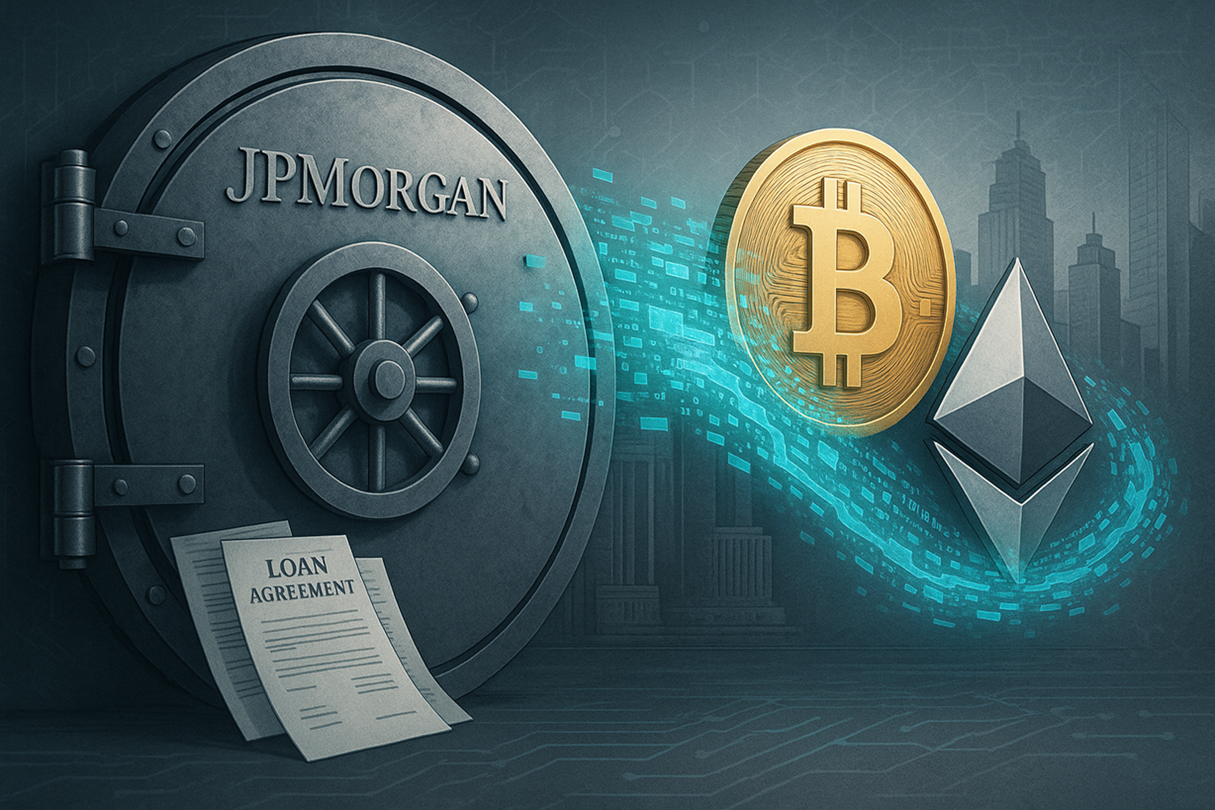 Jpmorgan Considers Bold Move: Bitcoin And Ethereum For Loans