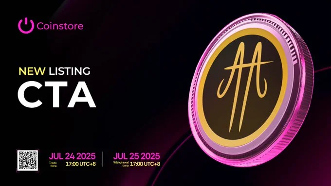 Cross The Ages $Cta Listing On Coinstore: July 26, 2025