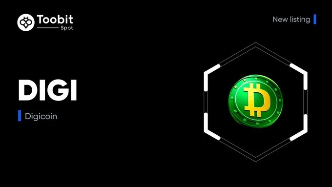 Digicoin $Digi Launching On Toobit Exchange July 28, 2025