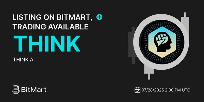 Think Ai Launches On Bitmart: Mark Your Calendar For July 28