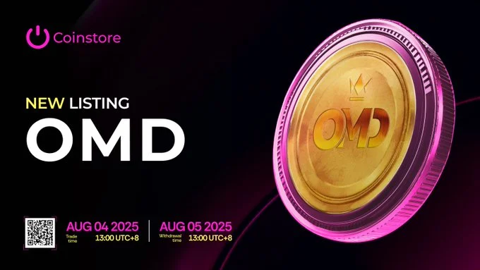 $Omd Hits Coinstore Exchange: Don’T Miss The Listing!