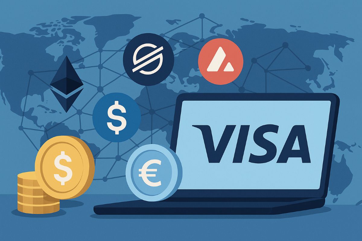 Visa Embraces Avalanche, Stellar, And 3 Stablecoins: Discover Wallet Perks