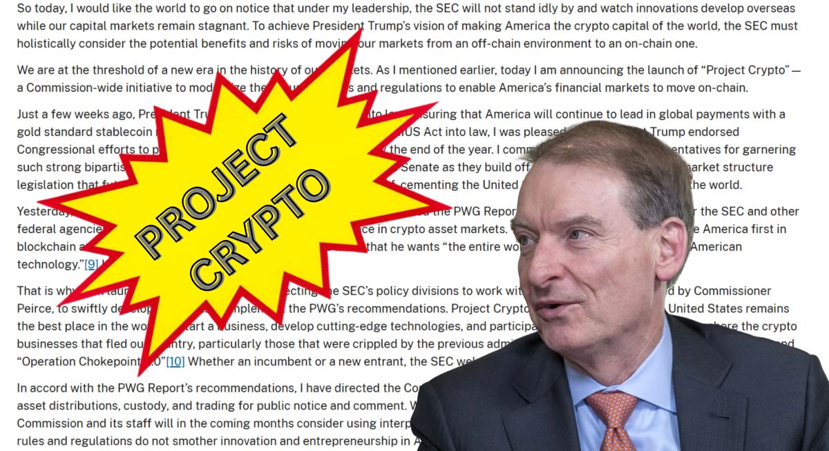 Cryptos Set To Skyrocket Post-Sec Project Crypto Unveiling