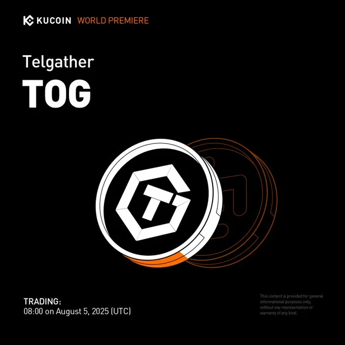 Telgather Games ($Tog) Launching On Kucoin August 5, 2025-Bitrabo Telgather Games ($Tog) Launching On Kucoin August 5, 2025
