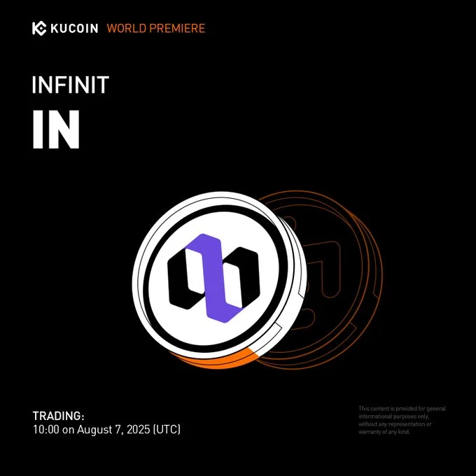 Infinit ($In) Launching On Kucoin: Don’t Miss Out On Aug 7