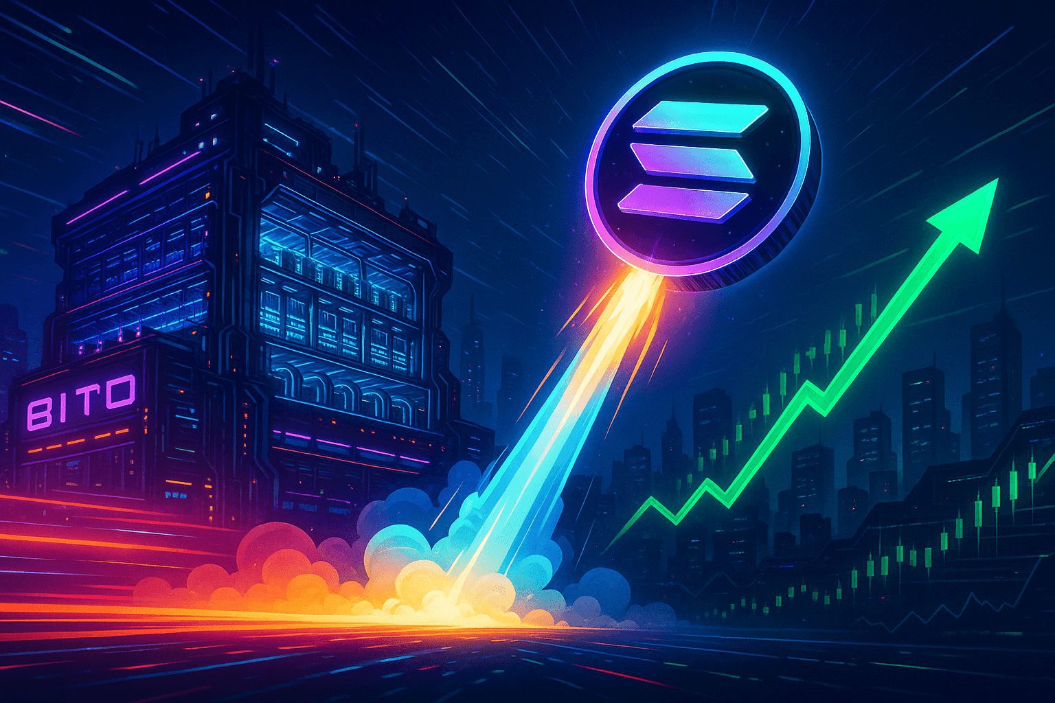 Solana Targets $200 Amid $300M Bit Mining Treasury Boost