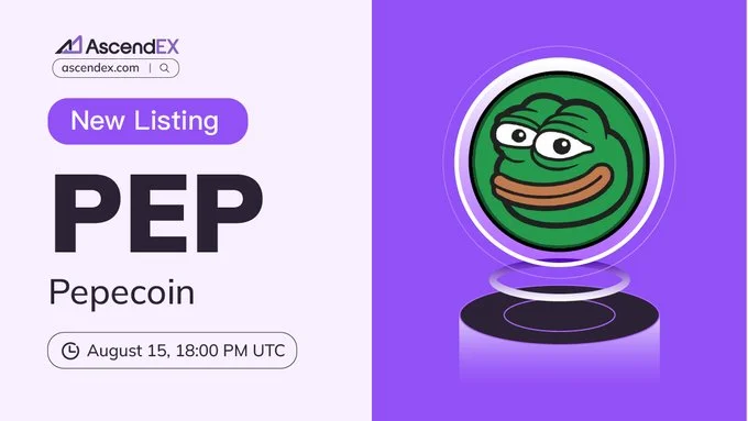 Pepecoin $Pep Joins Ascendex Exchange On August 15, 2025