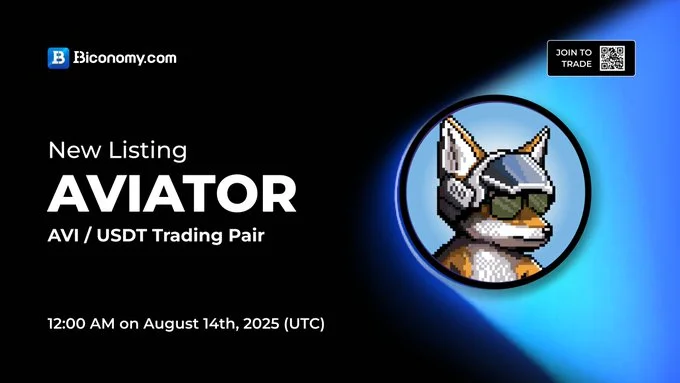 Aviator $Avi Lists On Biconomy Exchange August 14, 2025