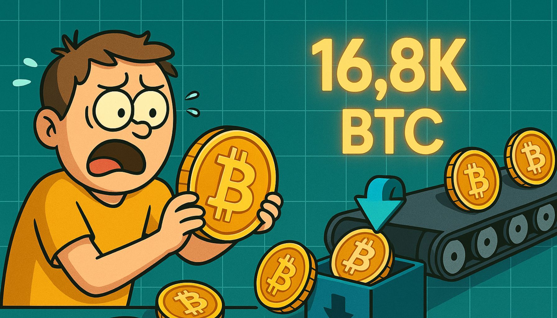 Bitcoin Sth Capitulation Deepens: 16.8K Btc Offloaded At Loss