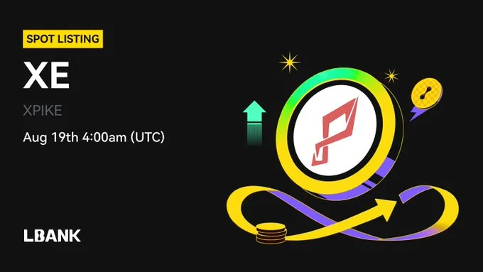 Xpike $Xe Debuts On Lbank: Xe/Usdt Launching Aug 19, 2025