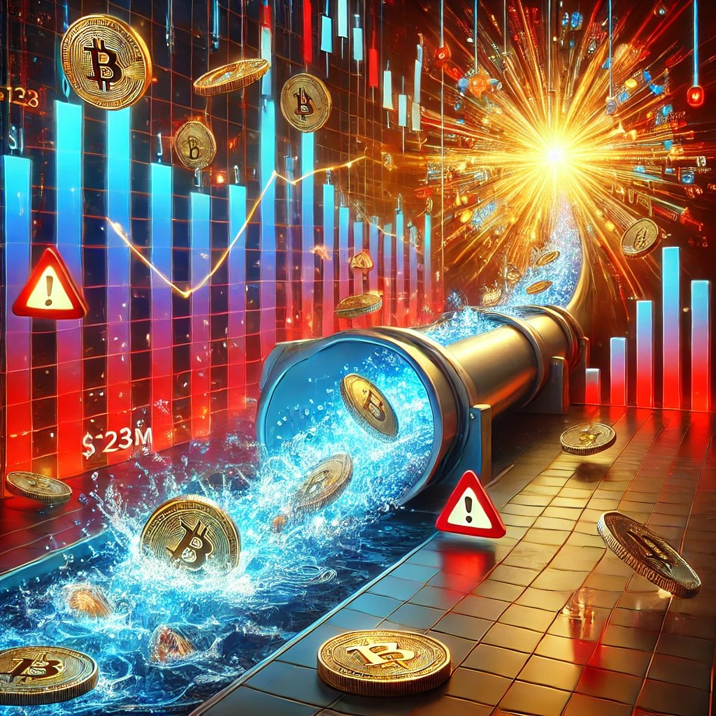 $223M Withdrawal Breaks 15-Week Crypto Inflow Streak