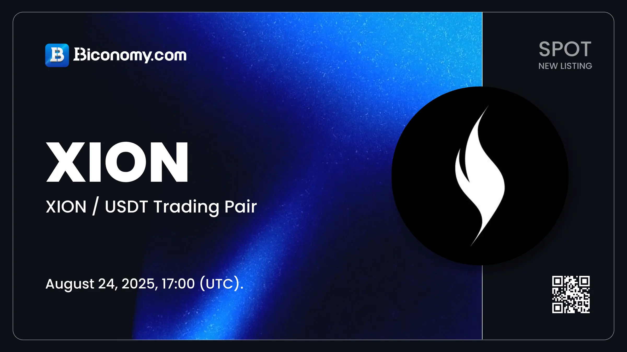 Xion $Xion To Debut On Biconomy Exchange August 24, 2025