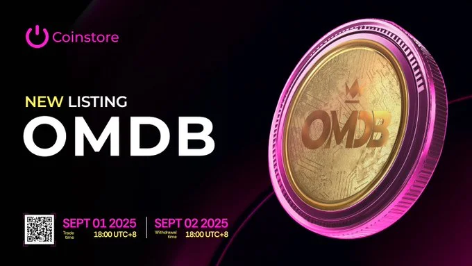 Omdblockchain ($Omdb) Hits Coinstore Exchange September 1