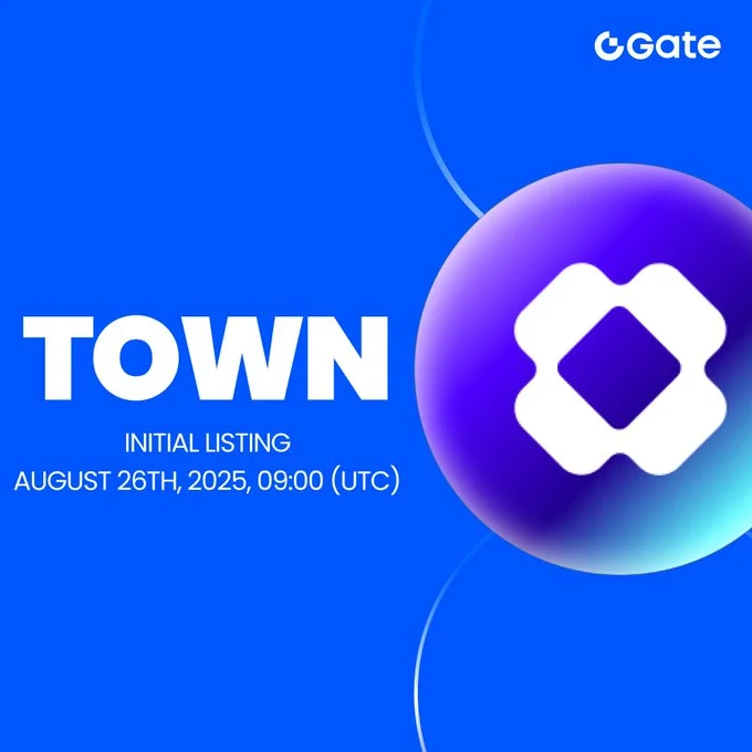 Alt.town ($Town) Drops On Gate.io August 26, 2025