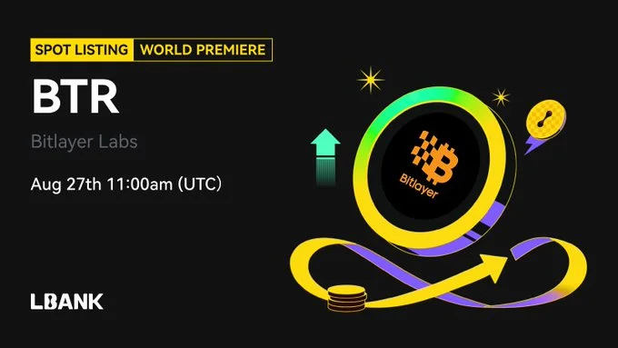 Bitlayer Labs ($Btr) Launches On Lbank Exchange August 27