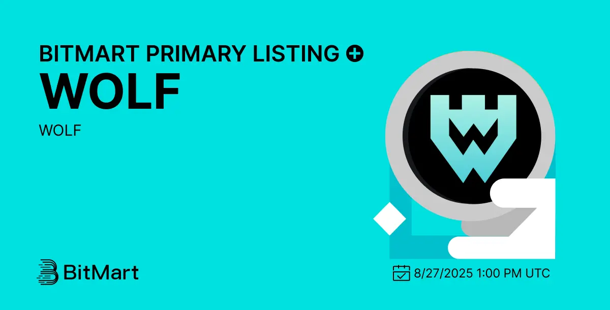 Wolf ($Wolf) Launching On Bitmart Exchange August 27