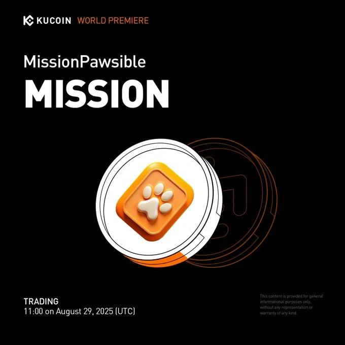 Missionpawsible ($Mission) Debuts On Kucoin August 29-Bitrabo Missionpawsible ($Mission) Debuts On Kucoin August 29