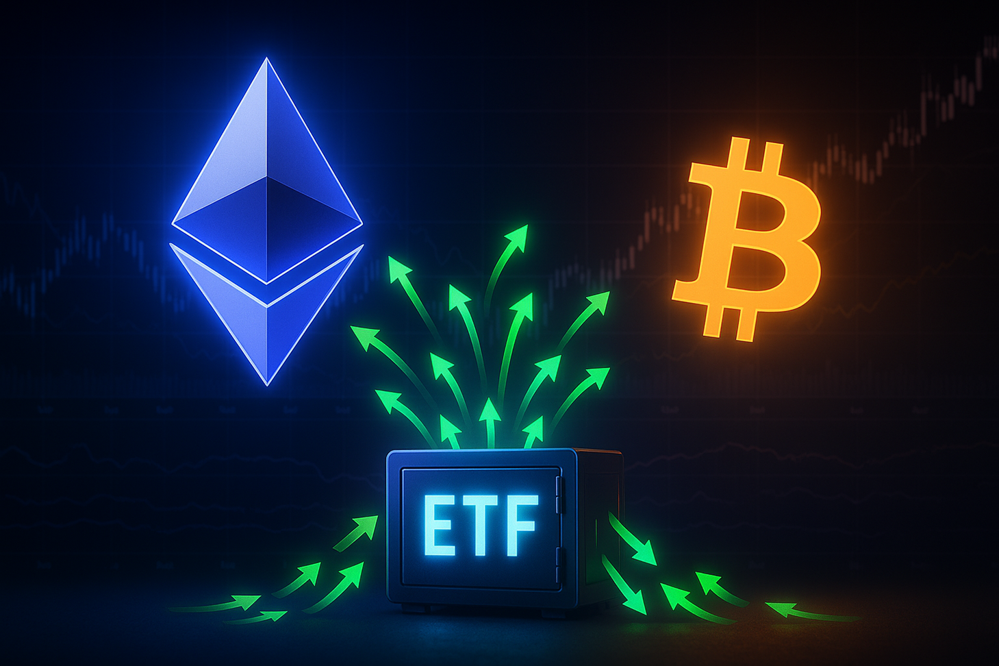 Ethereum Etfs Surge Beyond Bitcoin As Inflows Reach $455M