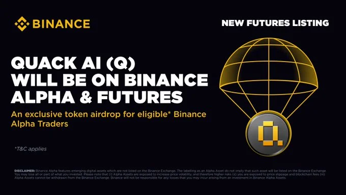 Quack Ai $Q Debuts On Binance: Mark Your Calendar For September 2-Bitrabo Quack Ai $Q Debuts On Binance: Mark Your Calendar For September 2