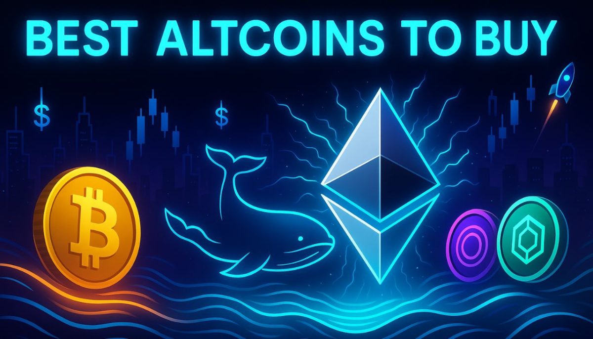 Top Altcoins To Snag As Whales Move From Bitcoin To Ethereum