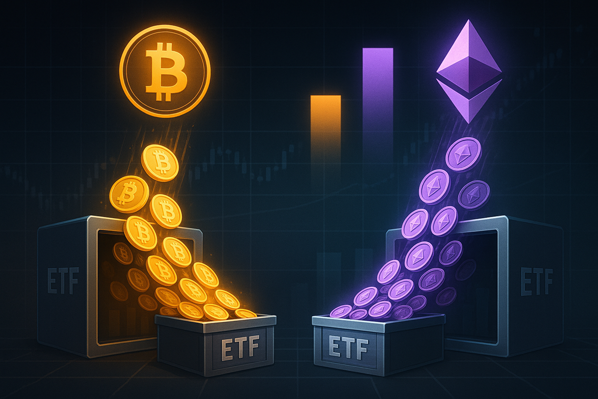 Bitcoin Etfs See Fresh Inflows As Ethereum Leads The Pack