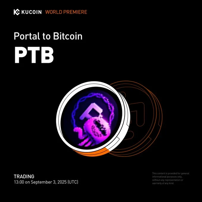 Bitcoin $Ptb Debuts On Kucoin: Don’t Miss Out!