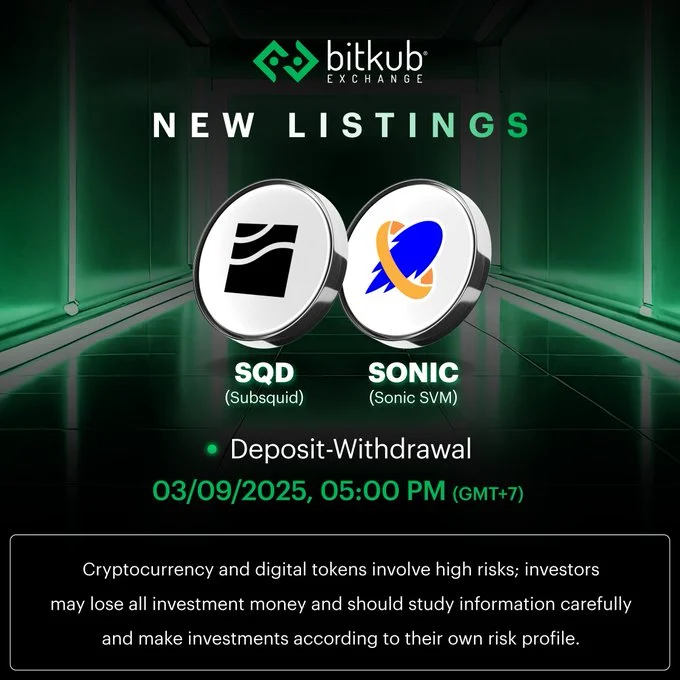 Sonic ($Svm) Listing On Bitkub Exchange Set For September 5-Bitrabo Sonic ($Svm) Listing On Bitkub Exchange Set For September 5