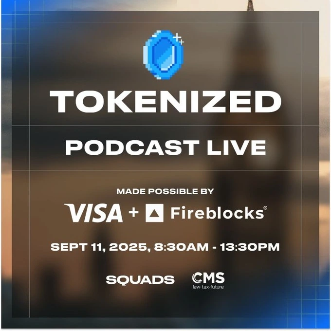 Don’T Miss The 2025 London Tokenized Podcast Event