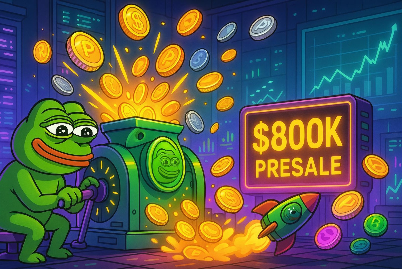 Pepenode Presale Hits $800K: Build Your Crypto Mining Rig Now