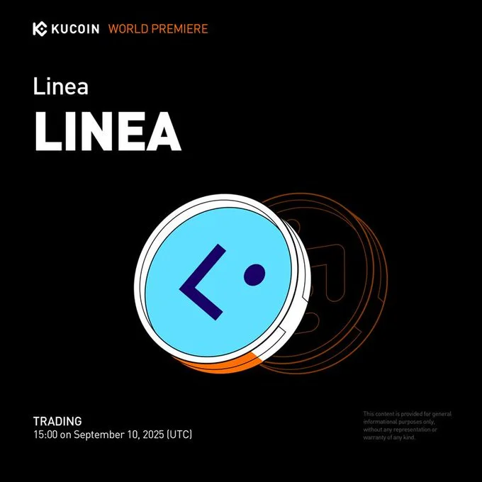 Get Ready: Linea Launches On Kucoin September 10, 2025