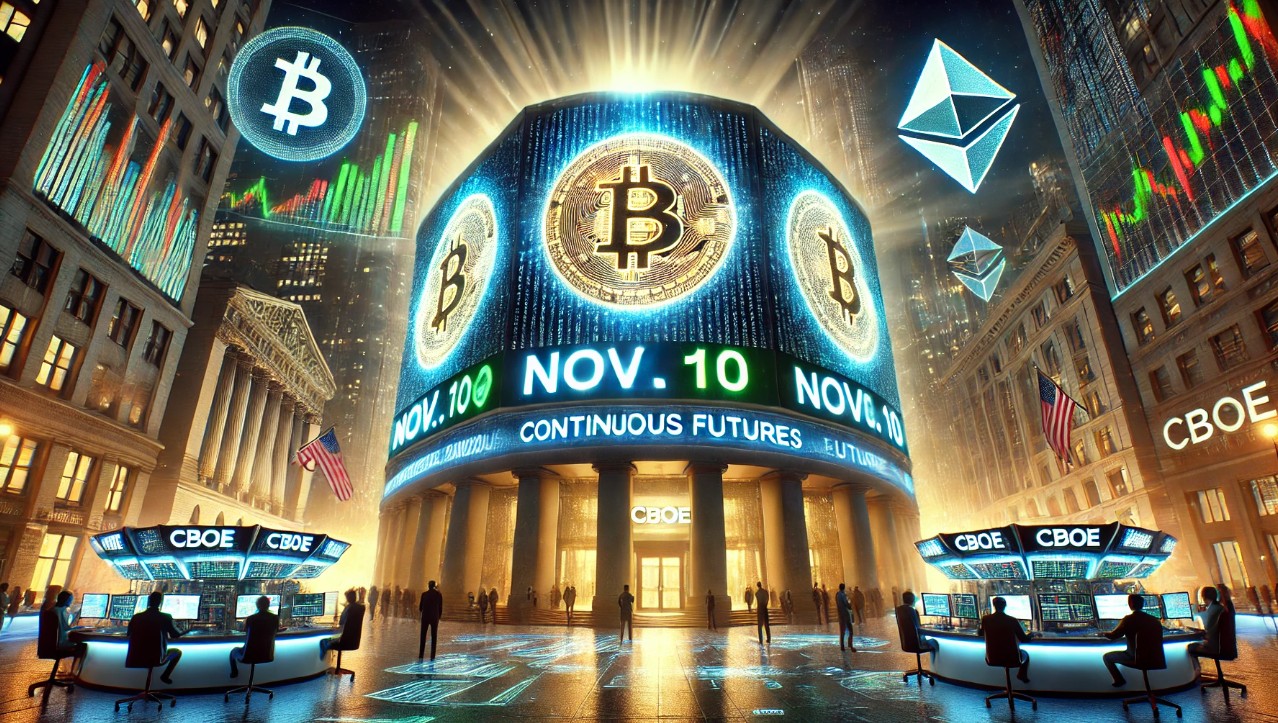 Cboe Launches Bitcoin And Ethereum Futures On Nov. 10