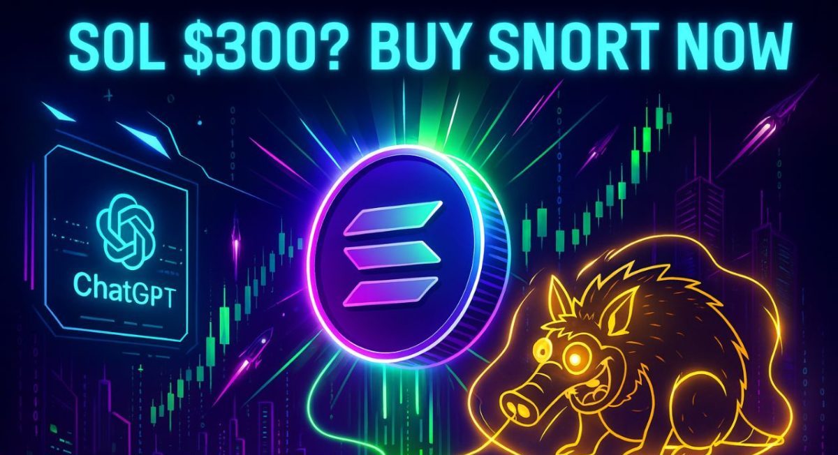 Solana Targets $300 By 2026: Viral Snorter Token Presale